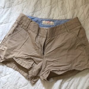 J Crew khaki shorts